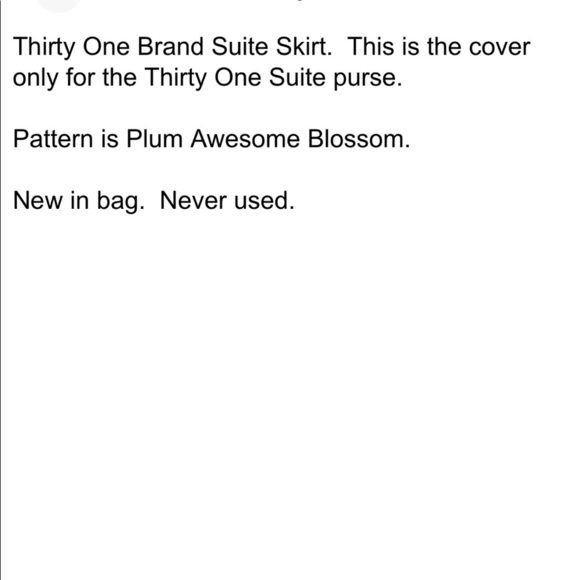 Thirty One “SUITE SKIRT” Black Tweed New In Bag *Skirt Only* - Picture 5 of 5